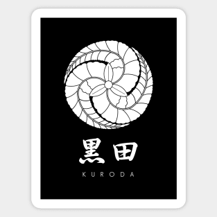 Kuroda Clan kamon with text Sticker